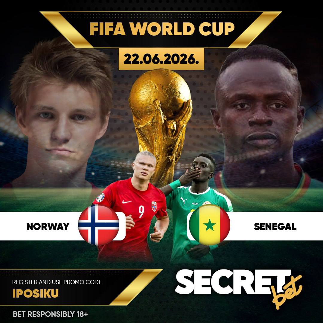 Norway face Senegal in this group I showdown with Senegal needing a win to remain in the competition. 